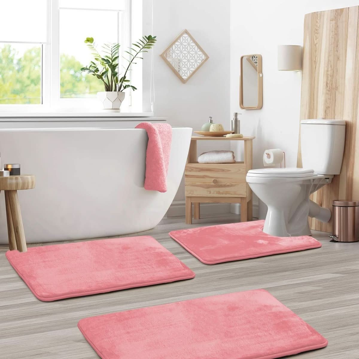 SoftStep Luxe – Memory Foam Bath Mat 3-Piece Set 4