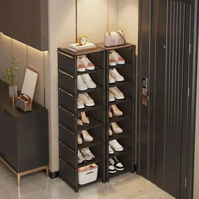 Space-Saving Shoe Rack - Stackable shoe rack for corners and small spaces 1