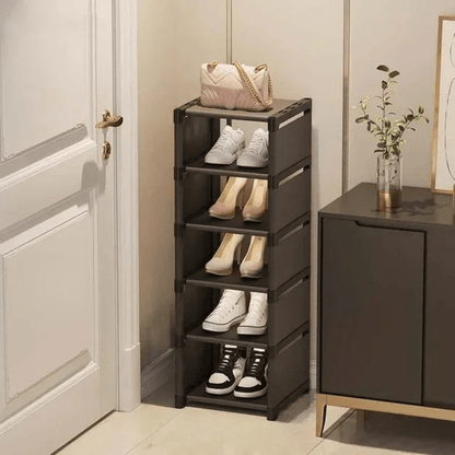 Space-Saving Shoe Rack - Stackable shoe rack for corners and small spaces 10