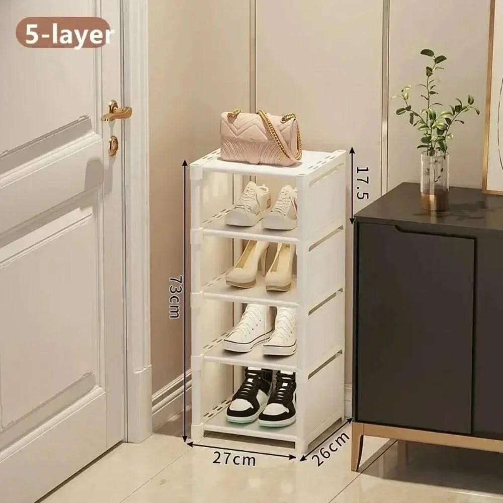 Space-Saving Shoe Rack - Stackable shoe rack for corners and small spaces 3