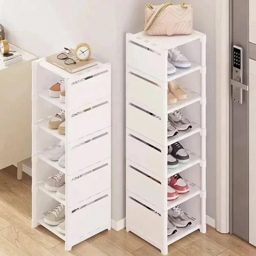 Space-Saving Shoe Rack - Stackable shoe rack for corners and small spaces 5