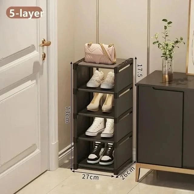 Space-Saving Shoe Rack - Stackable shoe rack for corners and small spaces 6