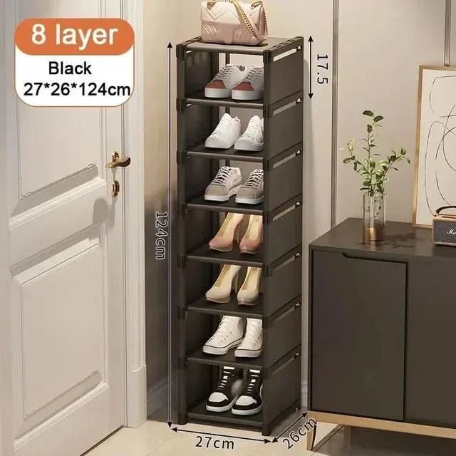 Space-Saving Shoe Rack - Stackable shoe rack for corners and small spaces 7