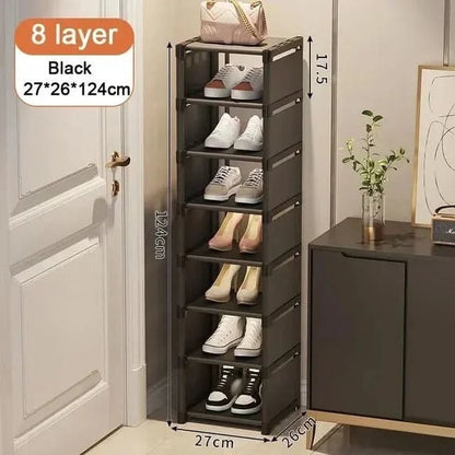 Space-Saving Shoe Rack - Stackable shoe rack for corners and small spaces 7