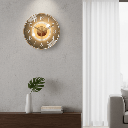 TICKLESS – Silent wall clock with minimalist dial and elegant finish 0