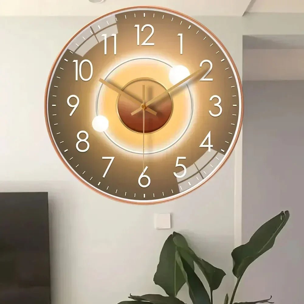 TICKLESS – Silent wall clock with minimalist dial and elegant finish 1