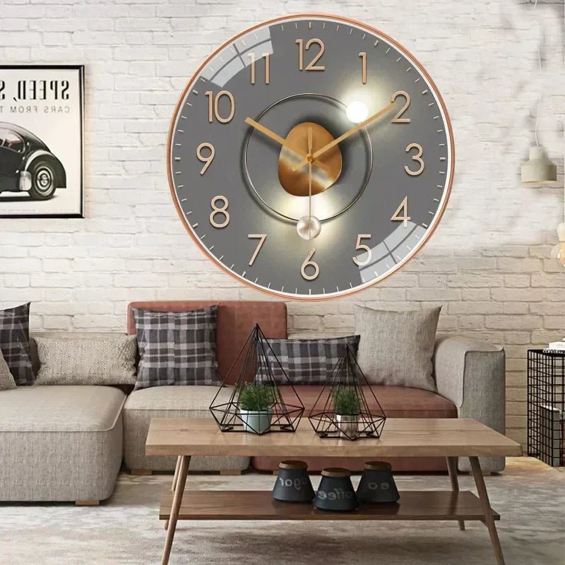 TICKLESS – Silent wall clock with minimalist dial and elegant finish 2