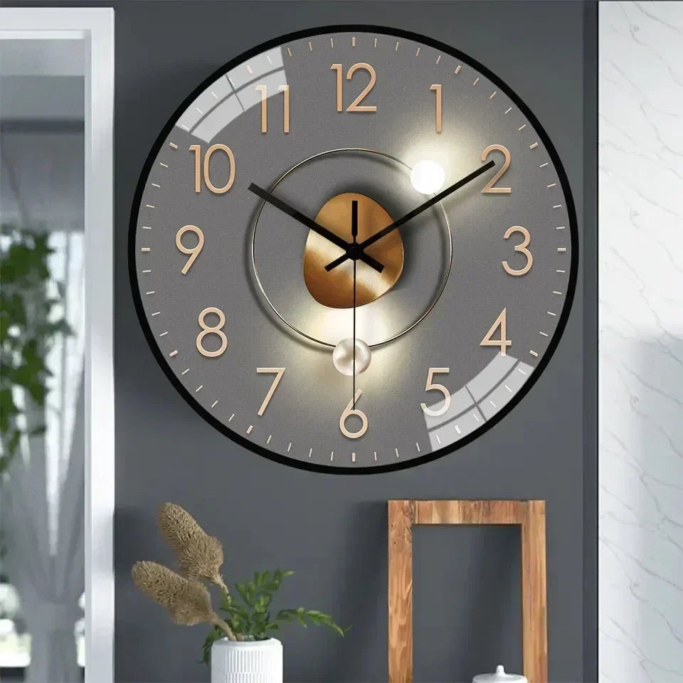 TICKLESS – Silent wall clock with minimalist dial and elegant finish 3