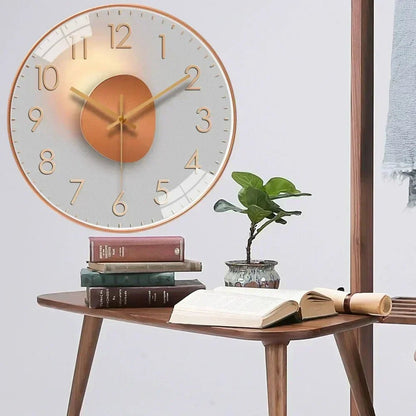 TICKLESS – Silent wall clock with minimalist dial and elegant finish 5