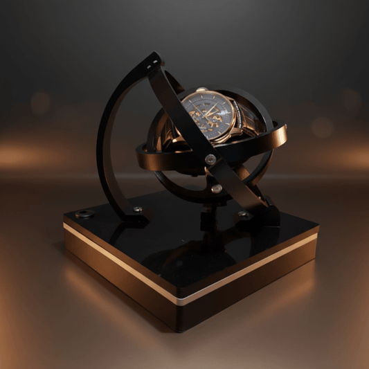 TIMEKEEPER – Horion Automatic Watch Winder with Quiet Operation 0