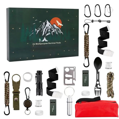 TRAILBOX Advent Calendar 2025 – 24 Outdoor Tools for Men 0