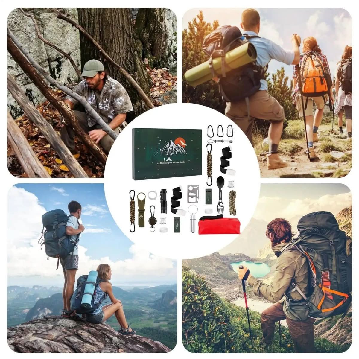 TRAILBOX Advent Calendar 2025 – 24 Outdoor Tools for Men 4