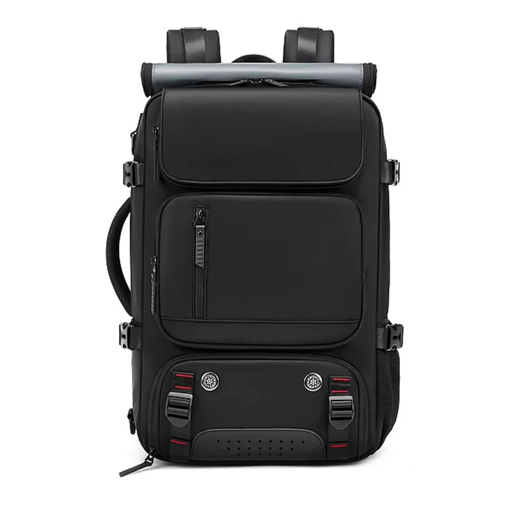 TRAVELMAX Pack - Large waterproof travel backpack with USB port 0