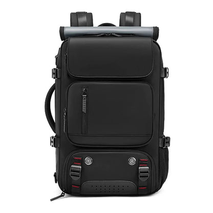 TRAVELMAX Pack - Large waterproof travel backpack with USB port 0