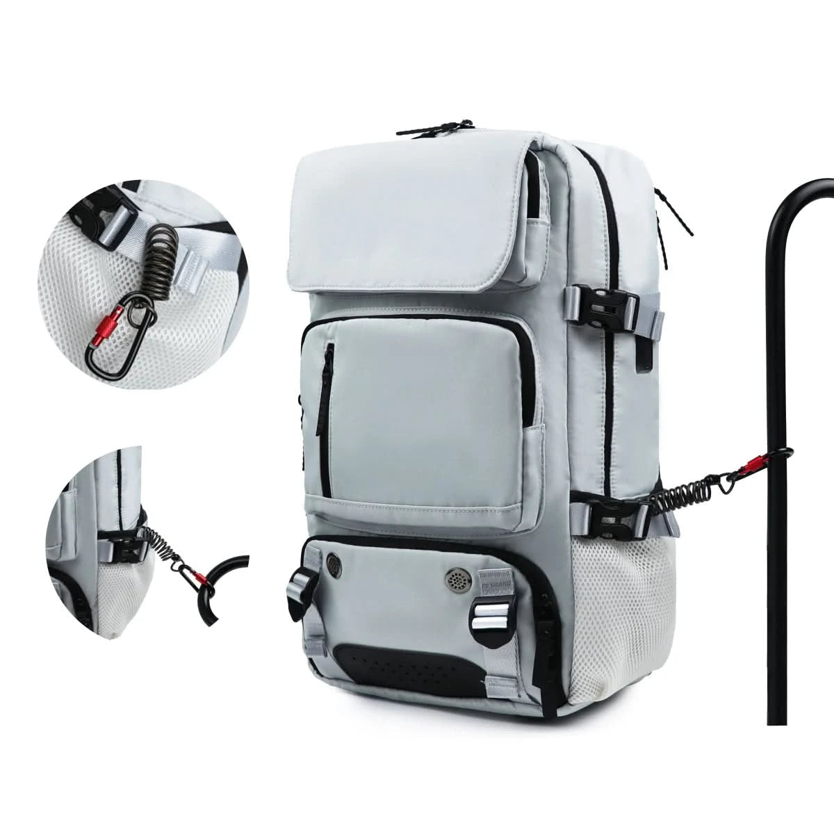 TRAVELMAX Pack - Large waterproof travel backpack with USB port 2