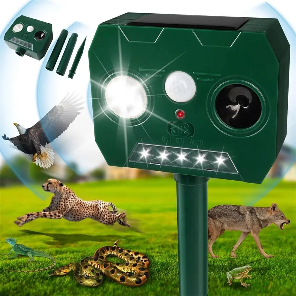 Ultrasonic Animal Repeller - Effective protection against cats & dogs 10