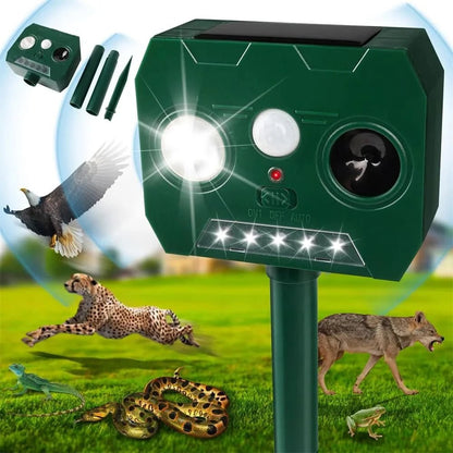 Ultrasonic Animal Repeller - Effective protection against cats & dogs 10