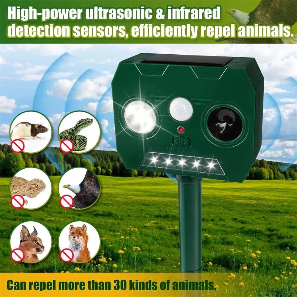 Ultrasonic Animal Repeller - Effective protection against cats & dogs 2