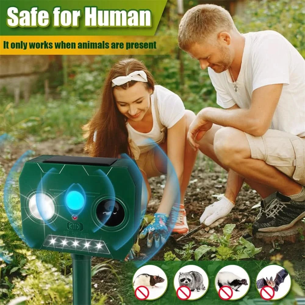 Ultrasonic Animal Repeller - Effective protection against cats & dogs 5