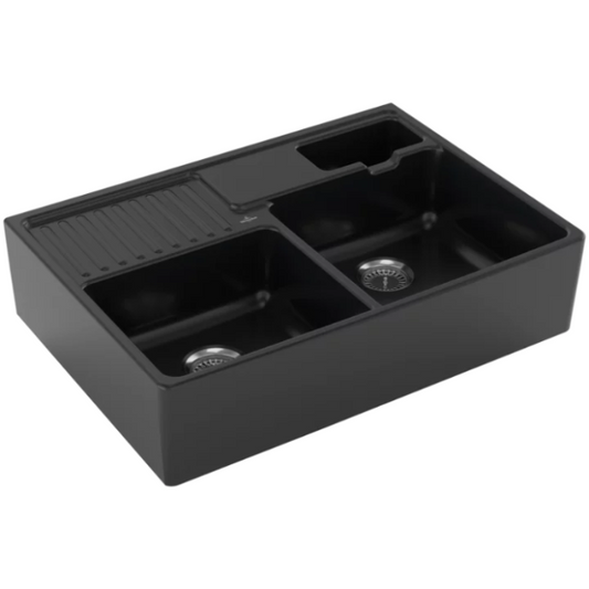 Villeroy & Boch - Dubbele Wastafel - Model 632391R7 - 895x630mm