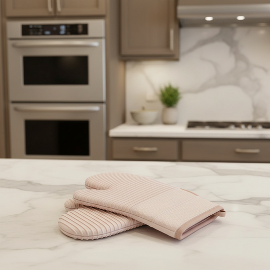 HEATSAFE – Non-slip silicone oven gloves for maximum heat protection
